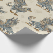 グリフォン神聖文字包装紙 ラッピングペーパー (角)