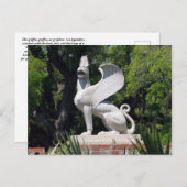 グリフォン葉書 ポストカード (正面/裏面)