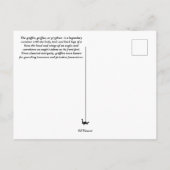 グリフォン葉書 ポストカード (裏面)