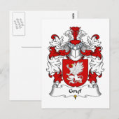 グリフ家紋 ポストカード (正面/裏面)