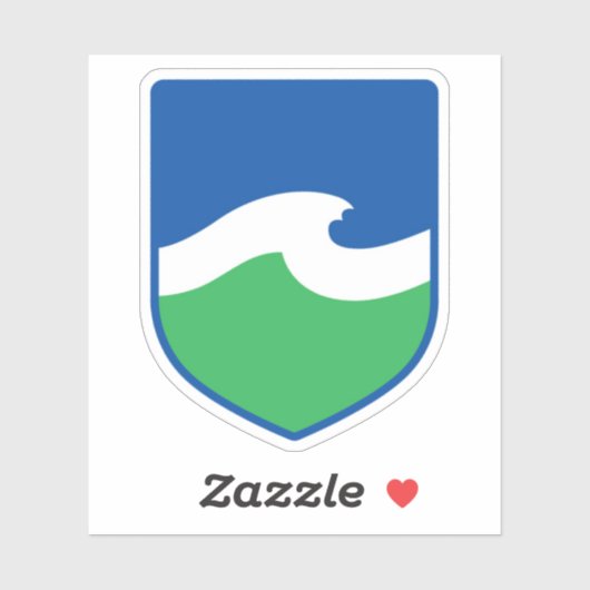 グリブスコフ市の紋章 シール (シート)