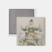 グリマルディ氏ピエロ マグネット (正面/裏面)