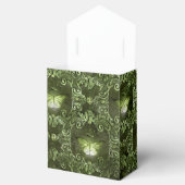 グリマー森グリーンと黒ヴィンテージ蝶 フェイバーボックス (オープン)