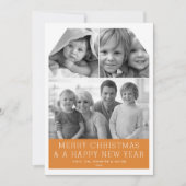 グリミニマルッド3フォトラベルホリデーカード シーズンカード (正面)