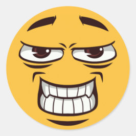 グリミング絵文字 ラウンドシール