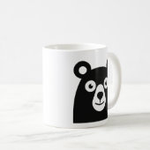 グリムなアライグマのコーヒーマグ コーヒーマグカップ (正面右)