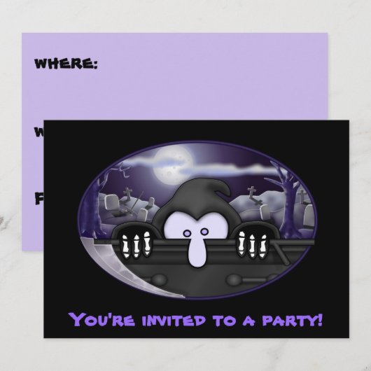 グリムキルロイ招待状 招待状 (正面/裏面)