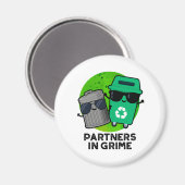 グリムゴミ箱のパおもしろいンのパートナー マグネット (正面/裏面)