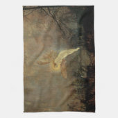 グリムショーによる『仲夏夜』、ビクトリア時代のヴィンテージアート キッチンタオル (縦)