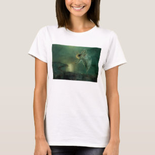 グリムショー作「夜の精霊」 ヴィクトリア朝の妖精 Tシャツ