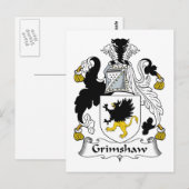 グリムショー家紋 ポストカード (正面/裏面)