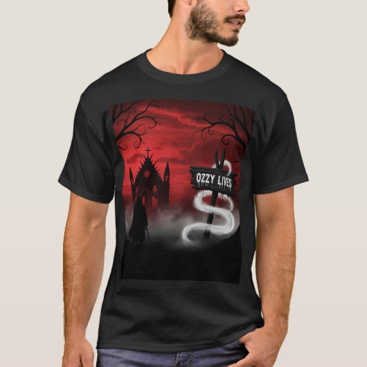 グリムチャペル:オジーは生きている Tシャツ (正面)