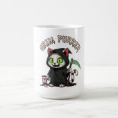 グリムパーラーハロウィーン猫 コーヒーマグカップ (中央)