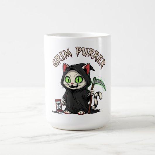 グリムパーラーハロウィーン猫 コーヒーマグカップ (中央)
