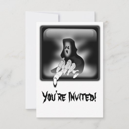 グリムペーパーデスカスタム招待状カード 招待状 (正面)