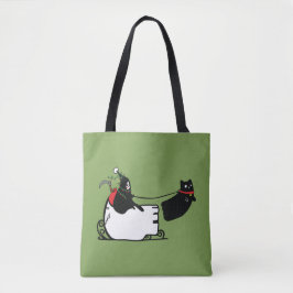 グリムリーパーサンタ季節のごあいさつ トートバッグ