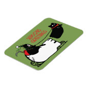 グリムリーパーサンタ季節のごあいさつ マグネット (左側)