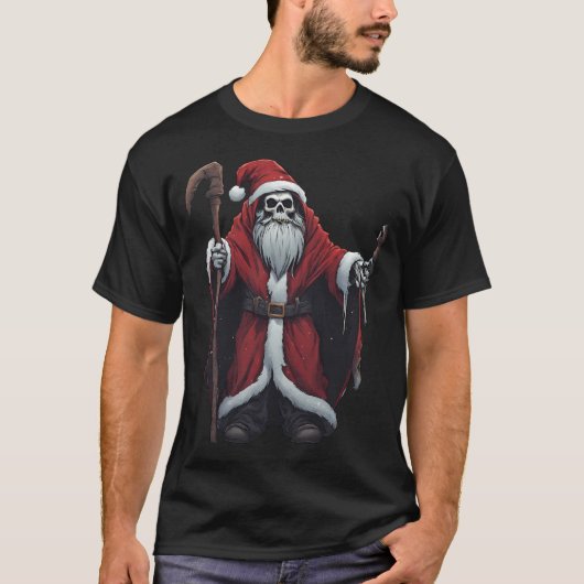 グリムリーパーサンタ Tシャツ (正面)