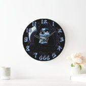 グリムリーパースカル ラージ壁時計 (ホーム)