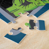 グリムリーパーゾンビスケルトン格言パンプキンマンこうもり ジグソーパズル (側面)