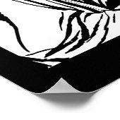 グリムリーパーマンホールドバックタイム漫画アート ポスター (角)