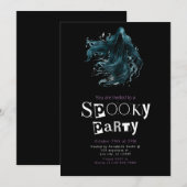 グリムリーパー スプーキー ハロウィンパーティー 招待状 (正面/裏面)