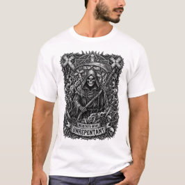 グリムリーパー メメント・モリ 無悔のTシャツ Tシャツ