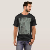 グリム童話 若い伯爵と魚 Tシャツ (正面フル)