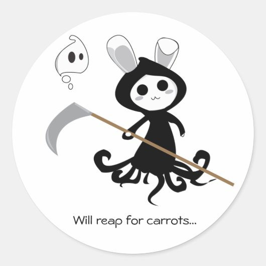 グリム・バニー ラウンドシール (正面)