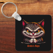 グリメイク猫 キーホルダー (正面)