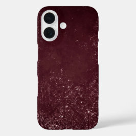 グリメリーワグランジイン | Sangria Bordeaux Damask iPhone 16ケース
