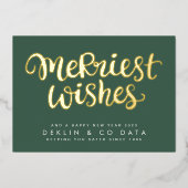 グリメリーーンプレミアムへの願い |金ゴールド 企業の 箔シーズンカード (正面)