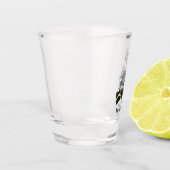 グリモアホワイトローズ ショットグラス (左)