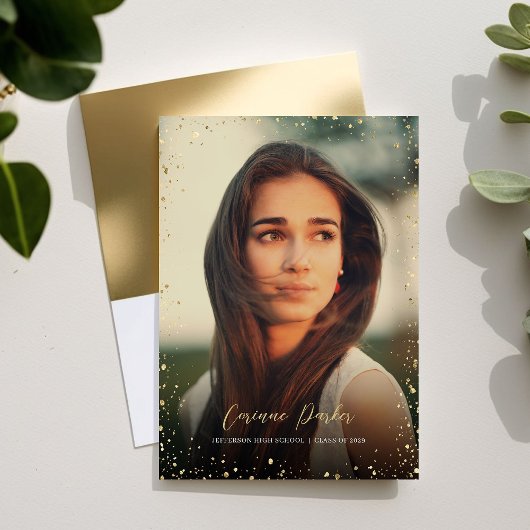 グリモダンッツ写真卒業パーティー招待状 招待状