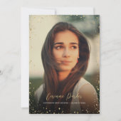 グリモダンッツ写真卒業パーティー招待状 招待状 (正面)