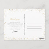 グリモダンッツ卒業写真ありがとうポストカード ポストカード (裏面)