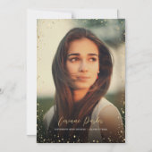 グリモダンッツ卒業写真発表磁石 マグネット招待状 (正面)