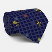 グリモメリック(紋章の)フラ・ダ・リグリッド ネクタイ (ロール)