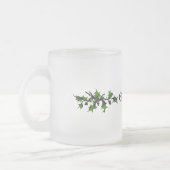 グリュウインミュルワインすりガラスのマグカップ フロストグラスマグカップ (左)