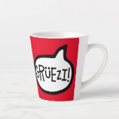 グリュエジ!Hello in Swiss German, Schwiizerdutsch カフェラテマグ (右)