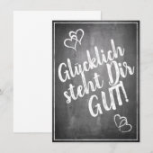 グリュッリッヒ・シュテットディール・ガット！ – イム・クレイディアフェスティル (正面/裏面)