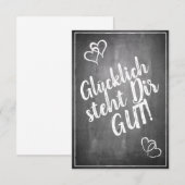 グリュッリッヒ・シュテットディール・ガット! – イム・クレイディアフェスティル (正面/裏面)