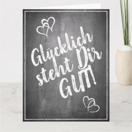 グリュッリッヒ・シュテットディール・ガット！ – イム・クレイディアフェスティル カード