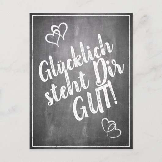 グリュッリッヒ・シュテットディール・ガット！ – イム・クレイディアフェスティル シーズンポストカード (正面)