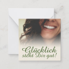 グリュッリッヒ・シュテットディール・ガット！ ノートカード