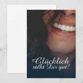 グリュッリッヒ・シュテットディール・ガット！ – ブラウ (正面/裏面)