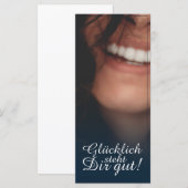 グリュッリッヒ・シュテットディール・ガット！ – ブラウ (正面/裏面)