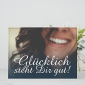 グリュッリッヒ・シュテットディール・ガット！ – ブラウ (スタンド正面)