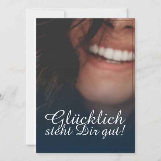 グリュッリッヒ・シュテットディール・ガット！ – ブラウ (正面)