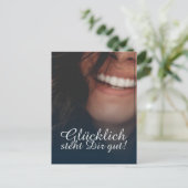 グリュッリッヒ・シュテットディール・ガット！ – ブラウ シーズンポストカード (スタンド正面)